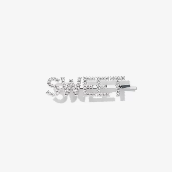 ABH Glam Hairpins Silver Rhinestone Sweet